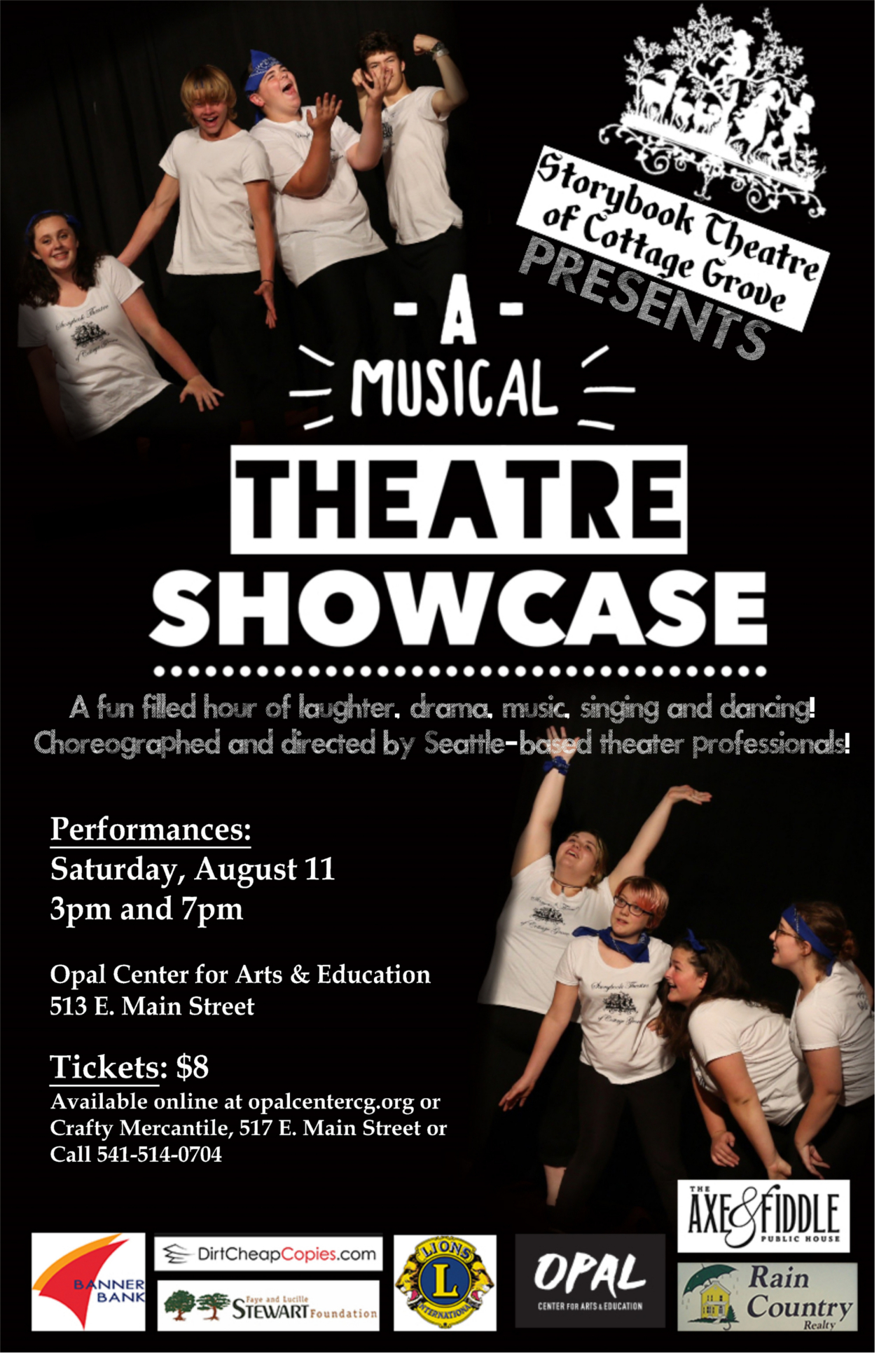 Advanced Musical Theater Showcase Opal Center For Arts